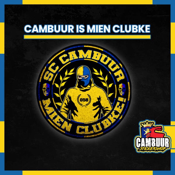 Cambuur, mien clubke  (min. afname 10 stuks)