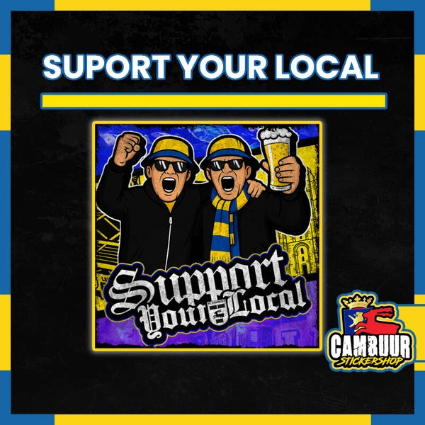 Support Your Local (min. afname 10 stuks)