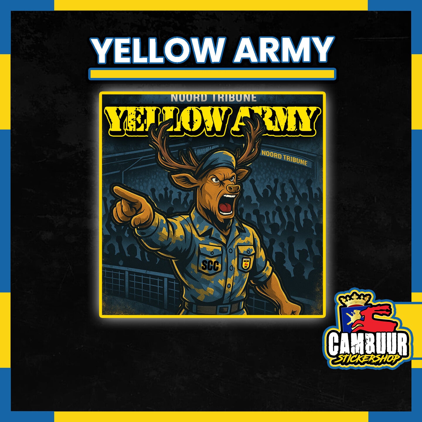 Yellow Army (min. afname 10 stuks)