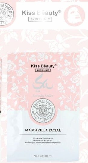 Mascarilla facial aroma Yara Rosa perfume árabe Lattafa Kiss Beauty