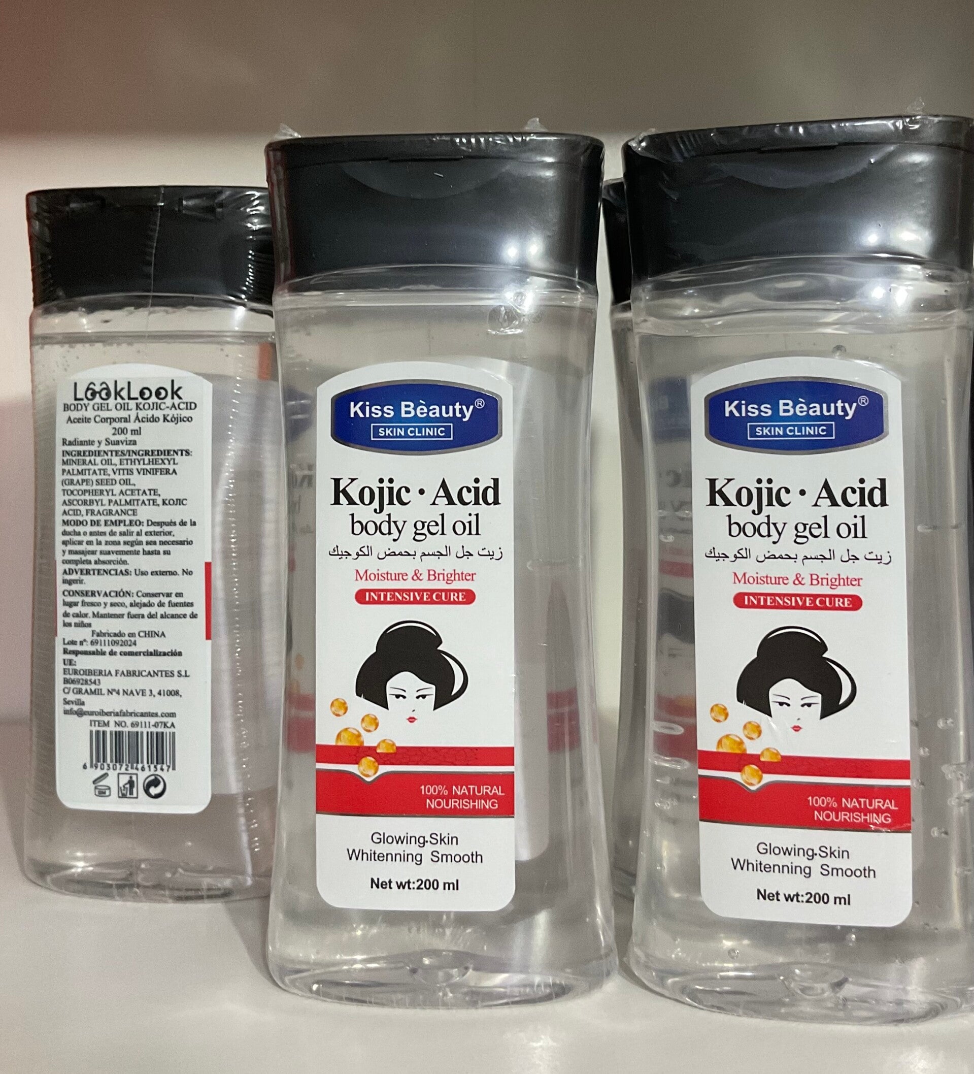 Aceite Corporal antimanchas blanqueante Äcido Kójico 200 ml