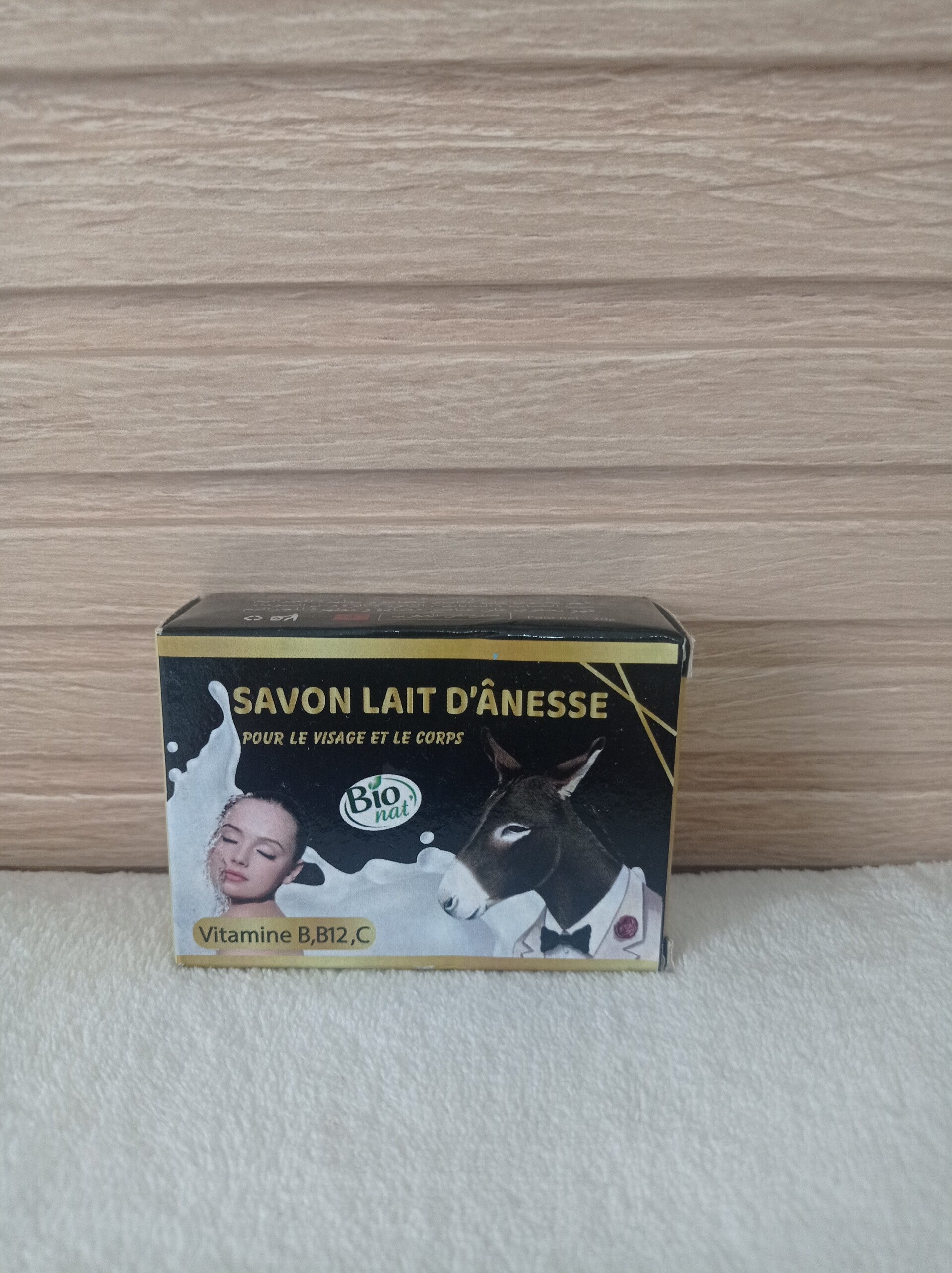 Jabón facial natural de Leche de Burra