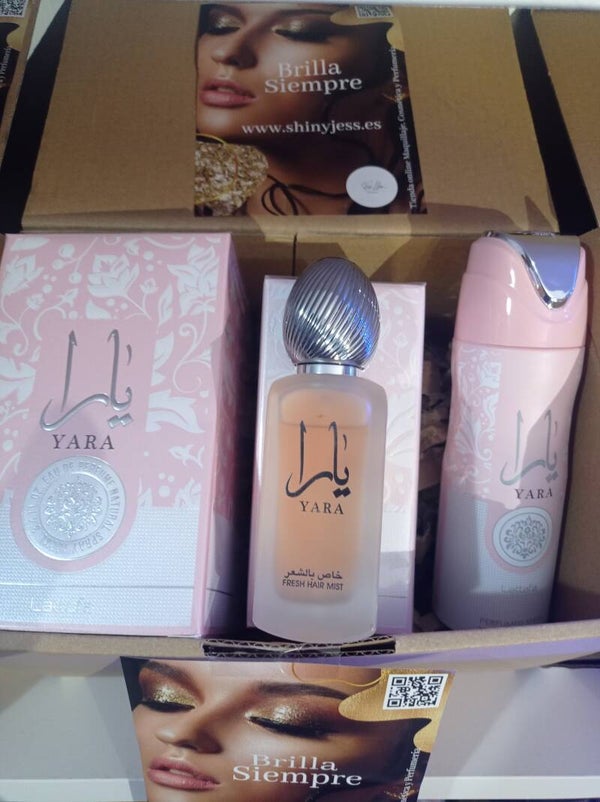 Set/Pack EDP YARA by Lattafa + Ambientador de Regalo