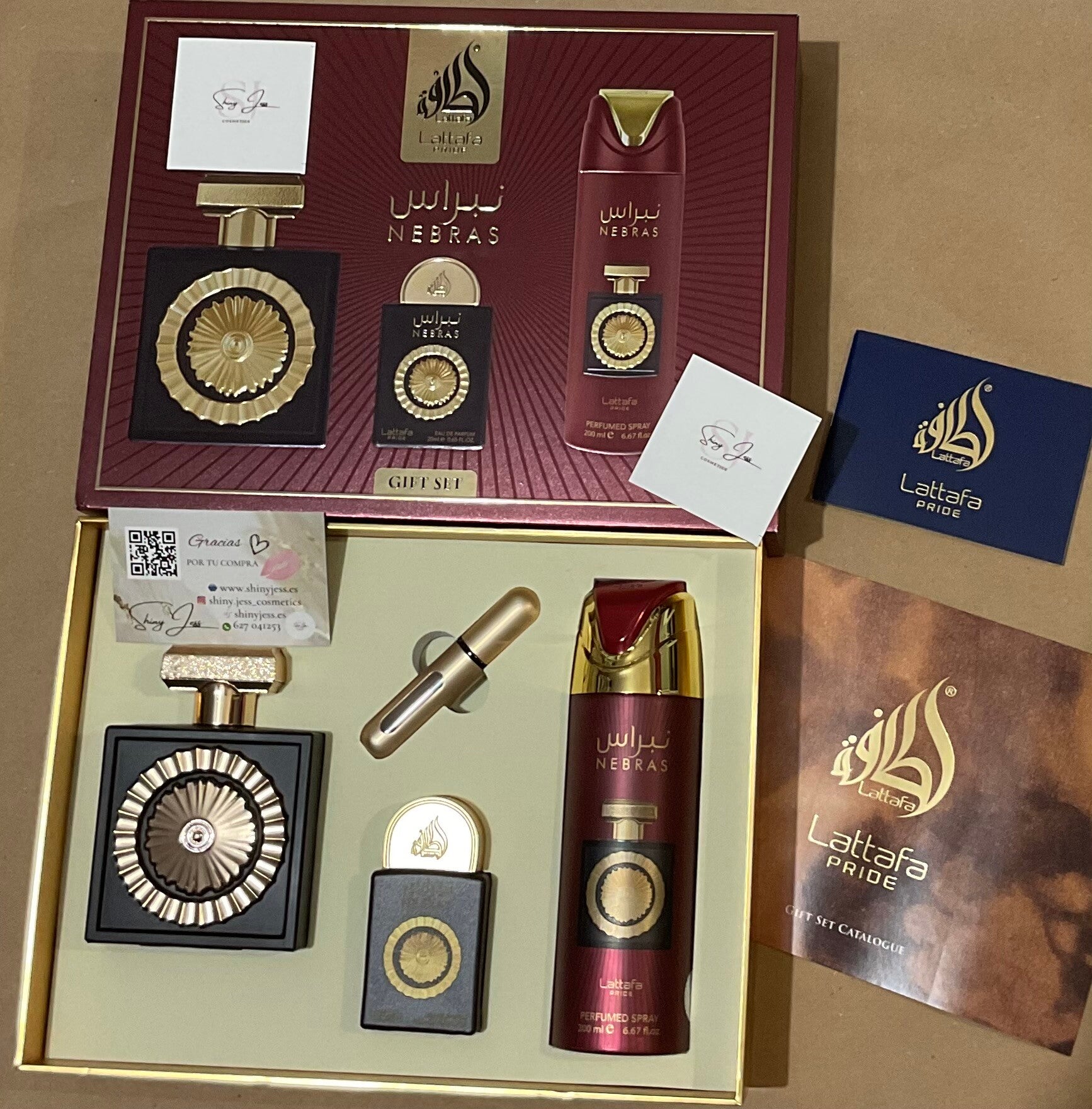 Set/Pack EDP Nebras by Lattafa Unisex