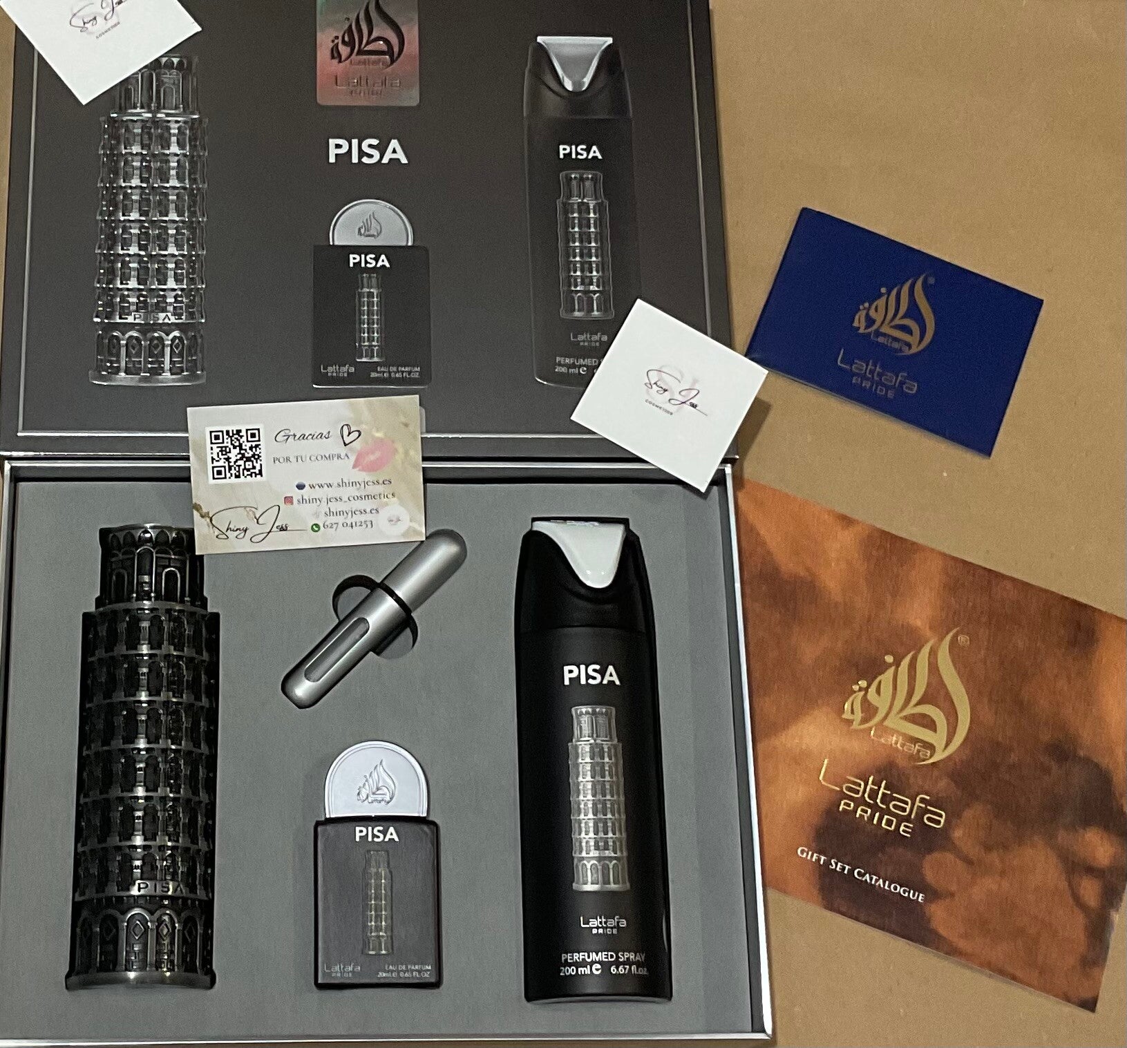 Set/Pack EDP Pisa by Lattafa Pride