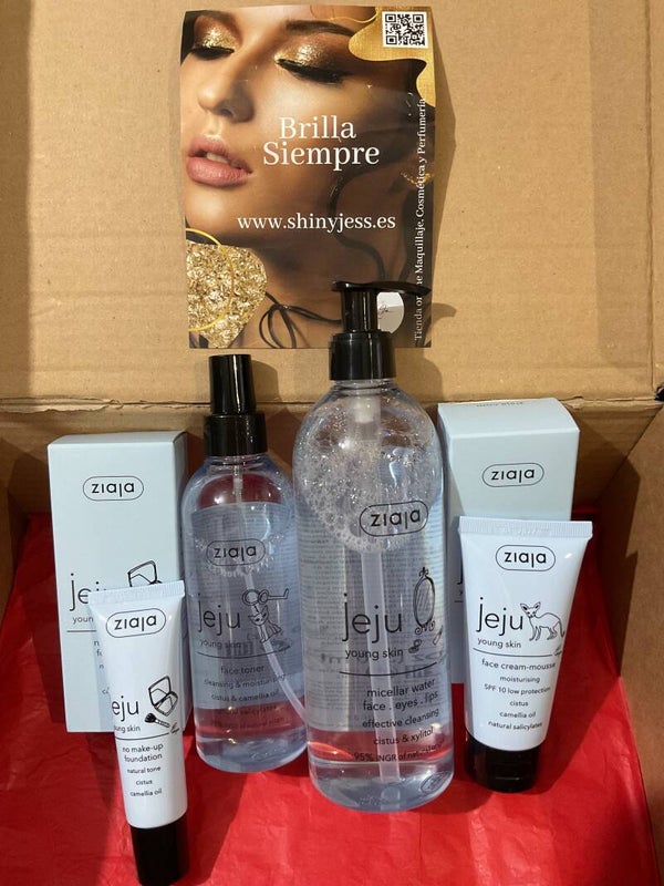 Pack antiacné Ziaja Jeju 4 piezas