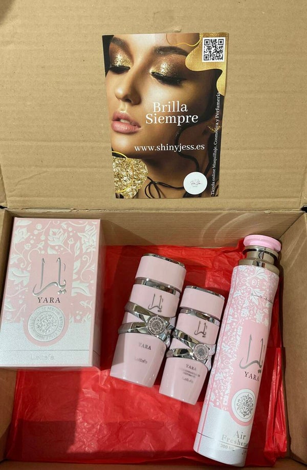 Set/Pack EDP de Regalo especial shinyjess YARA + Ambientador de Regalo