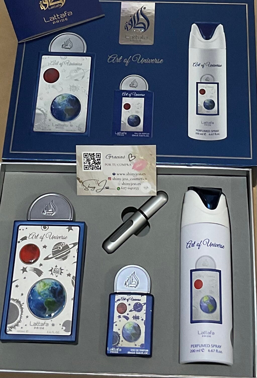 Set/Pack EDP Art of Universe Unisex by Lattafa Pride