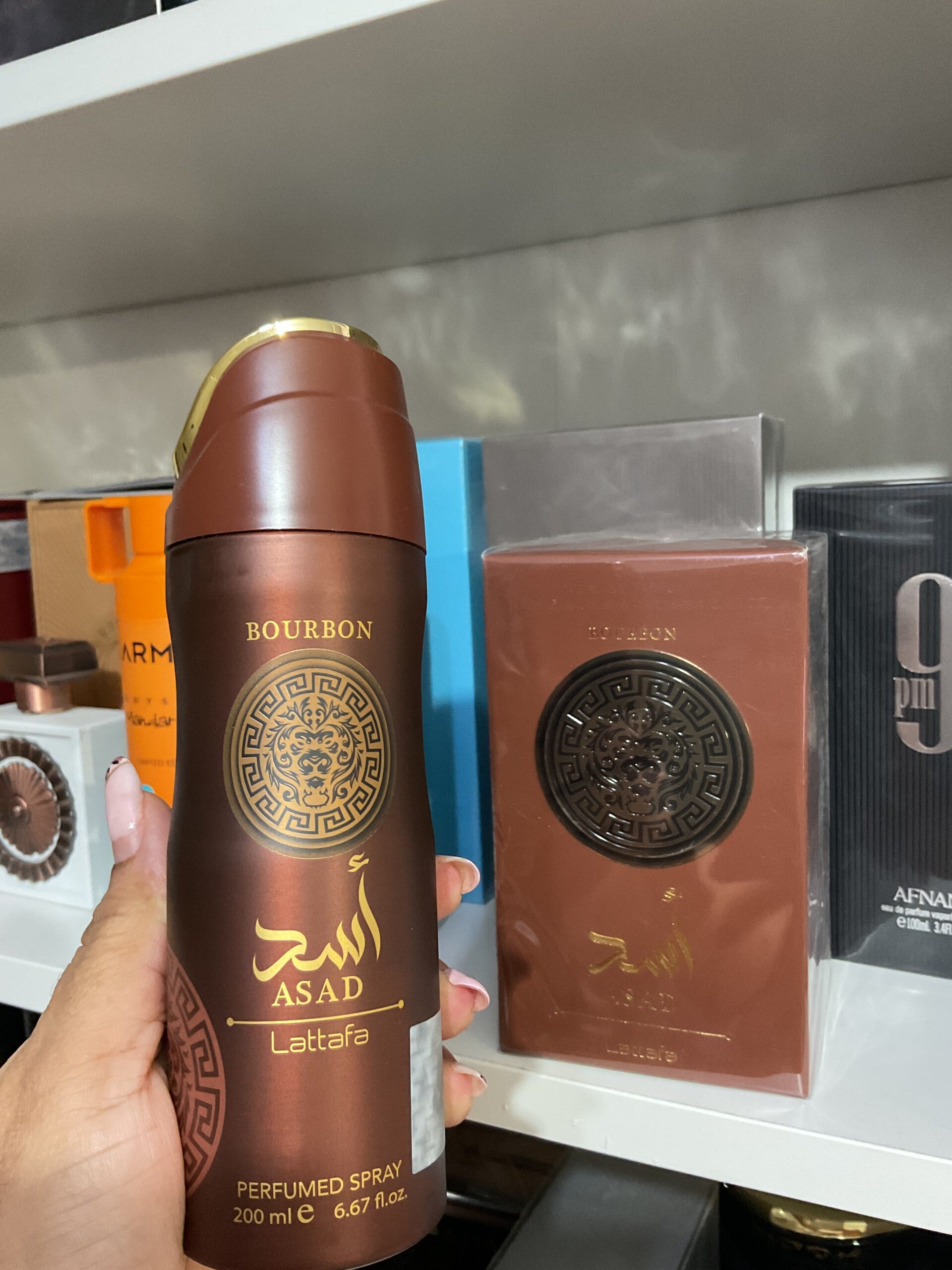 Spray Corporal perfumado Asad Bourbon by Lattafa 200 ml