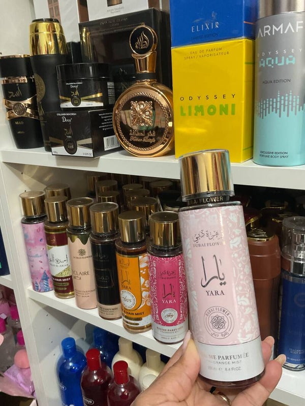 Bruma Corporal y para Cabello Yara Rosa 250 ml