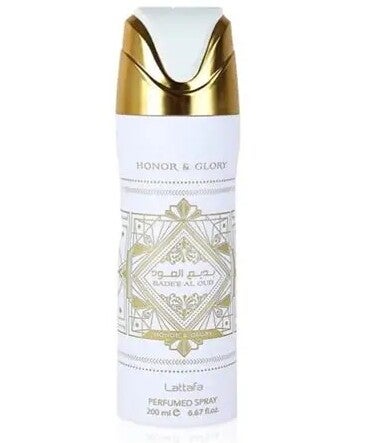 Spray Corporal perfumado Honor & Glory by Lattafa 200 ml