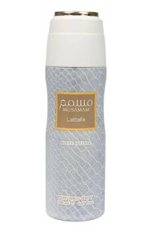 Spray Corporal perfumado Musamam white Intense by Lattafa 200 ml