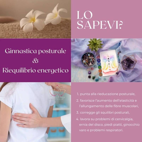 Ginnastica posturale e riequilibrio energetico metodo Mezieres