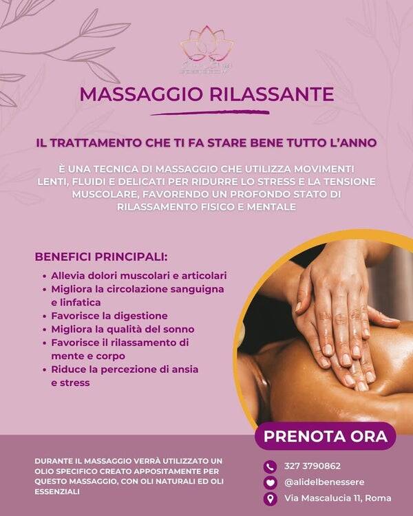 Massaggio rilassante