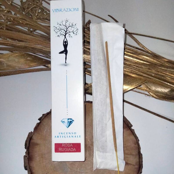 Incenso Artigianale Rosa Rugiada in bastoncini