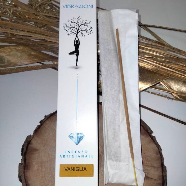 Incenso Artigianale Vaniglia in bastoncini