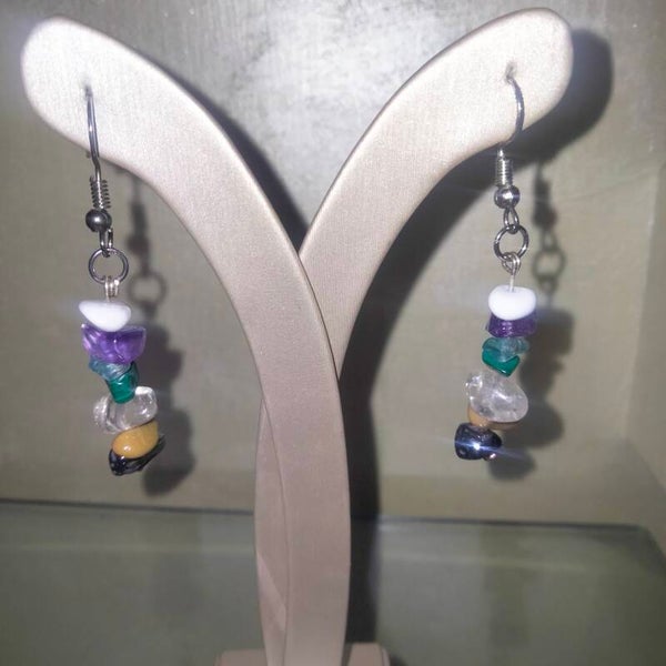 Orecchini Chips 7 Chakra