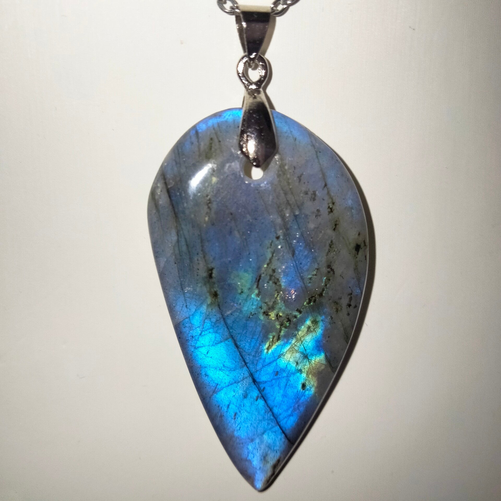 Ciondolo Labradorite Azzurra