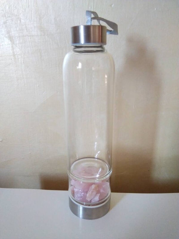 Bottiglia Elisir Quarzo Rosa