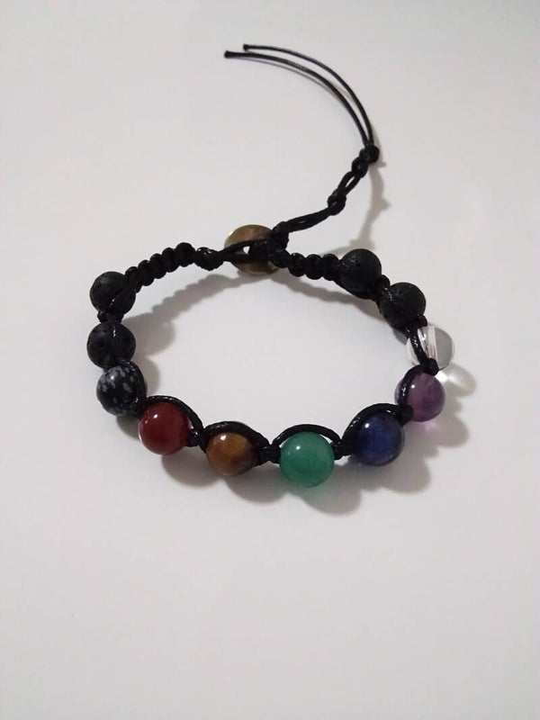 7 Chakra Shamballa Bracciale Regolabile