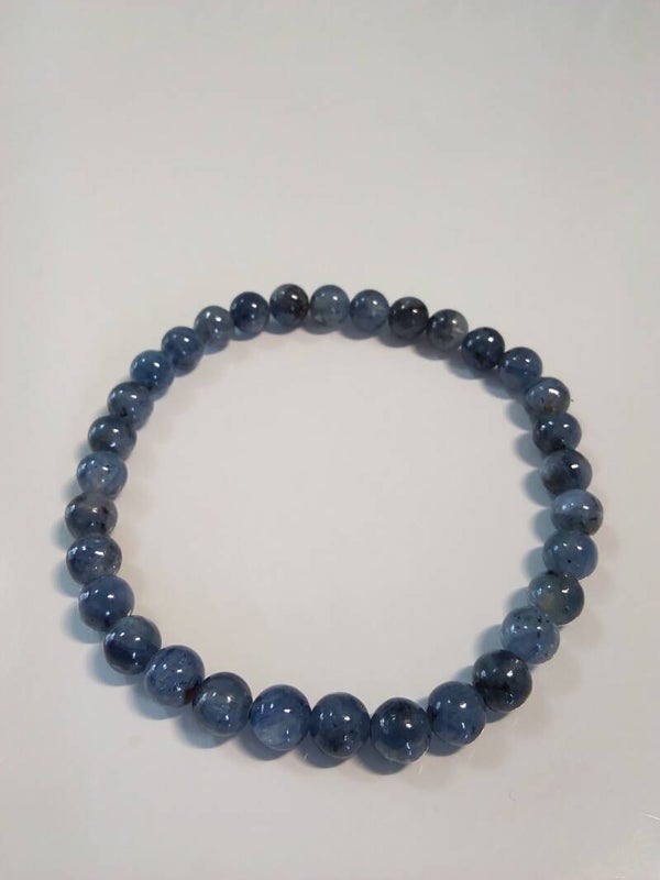 Cianite bracciale in elastico