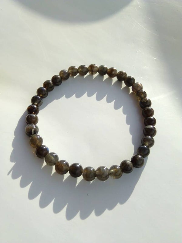 Labradorite bracciale in elastico