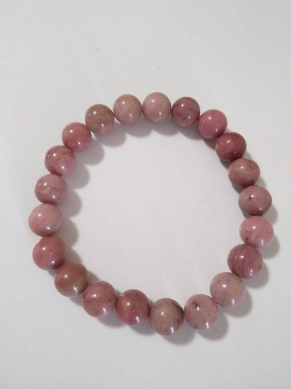 Rodonite bracciale in elastico