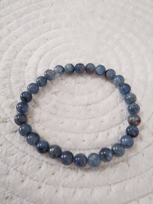 Cianite bracciale in elastico
