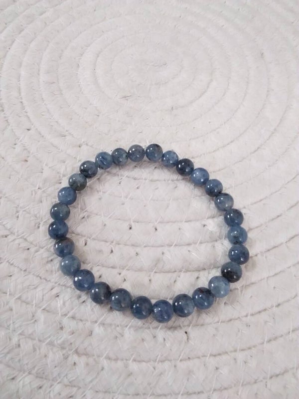 Cianite bracciale in elastico