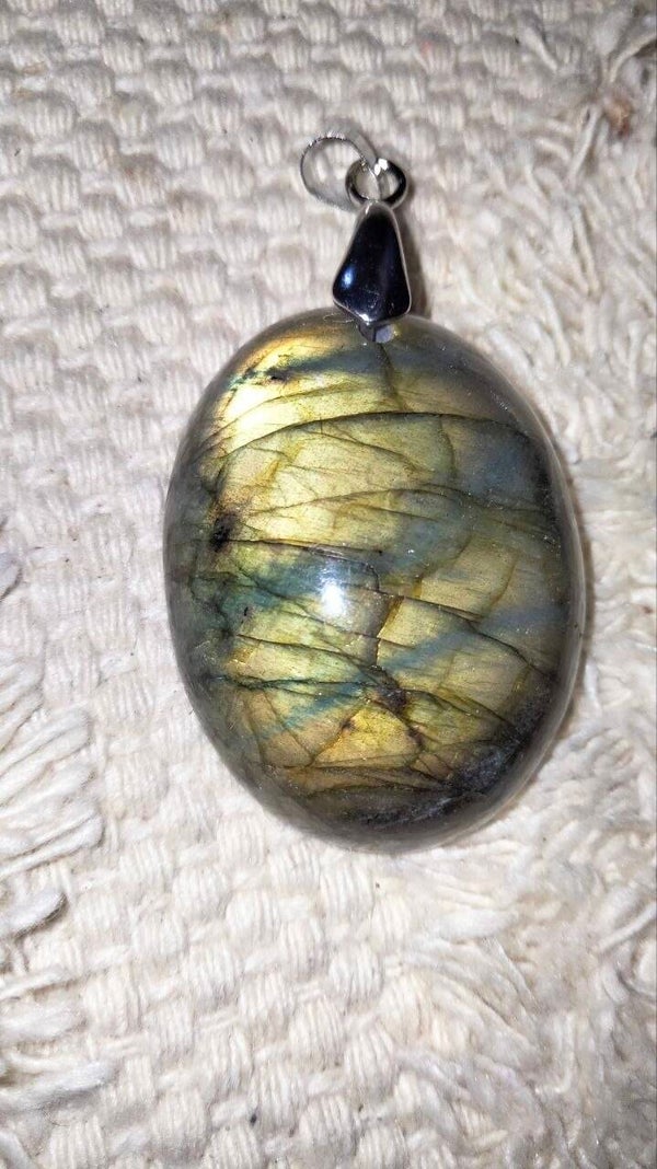 Labradorite ciondolo collana