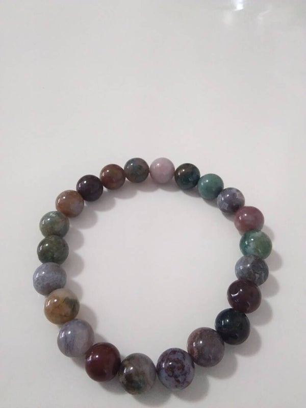 Diaspro Oceano bracciale in elastico