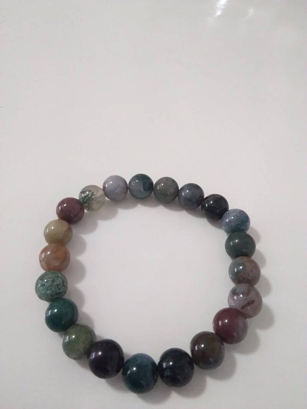 Diaspro Oceano bracciale in elastico