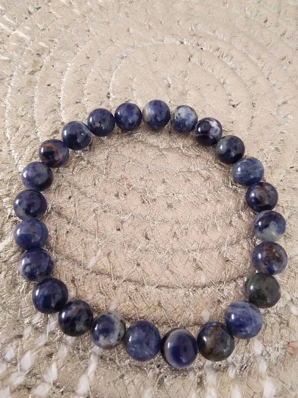Sodalite bracciale in elastico