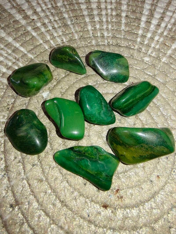 Fuchsite burattata