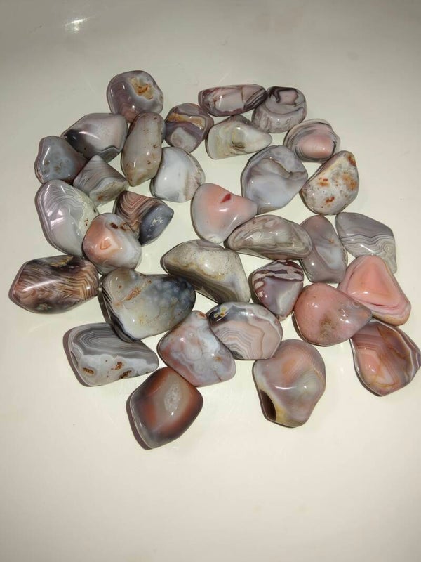 Agata Botswana burattata