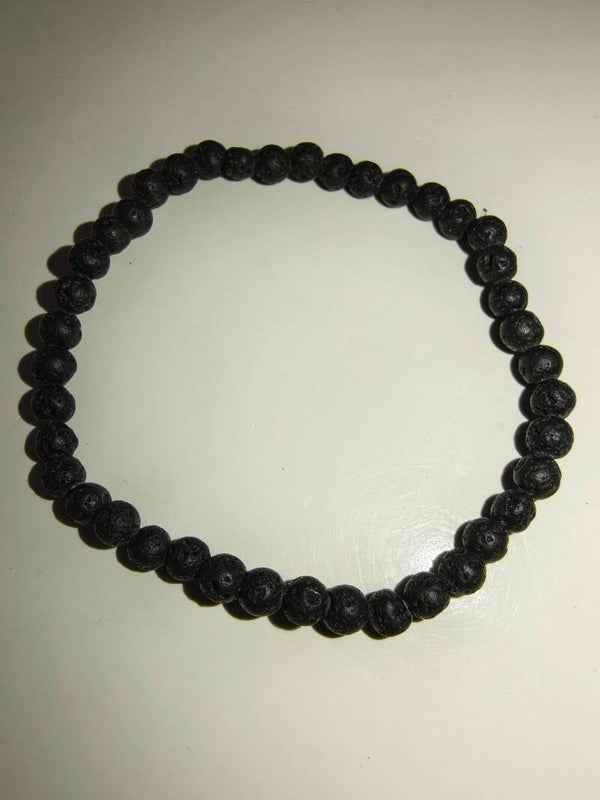 Pietra lavica bracciale in elastico
