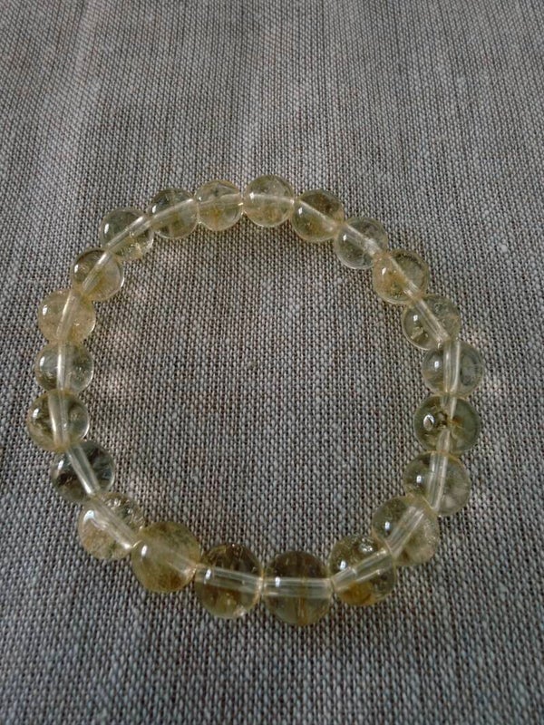 Citrino bracciale in elastico