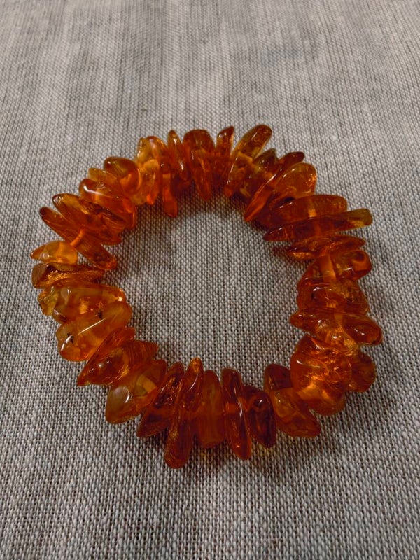 Ambra bracciale in elastico