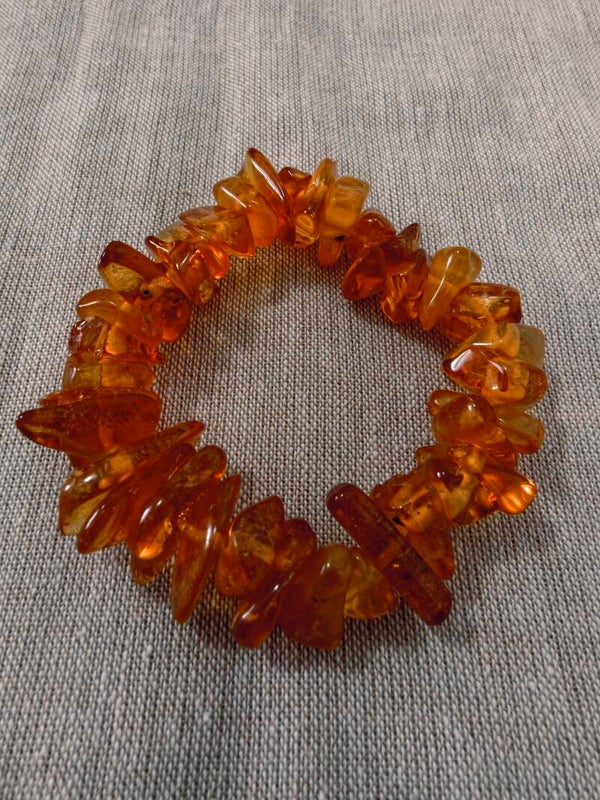 Ambra bracciale in elastico