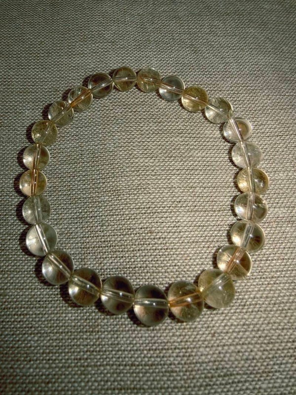 Citrino bracciale in elastico