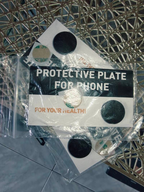Shungite protezione da onde elettromagnetiche per smartphone e PC