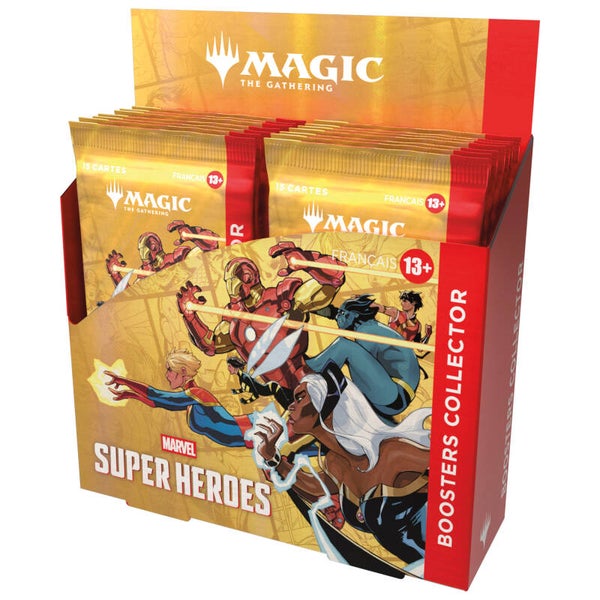 Magic: The Gathering - Boîte de Boosters Collector Marvel Super Heroes (12 Boosters) - FR