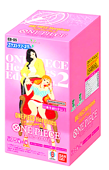 One Piece Heroines Edition Vol. 2 EB-05 Booster Display