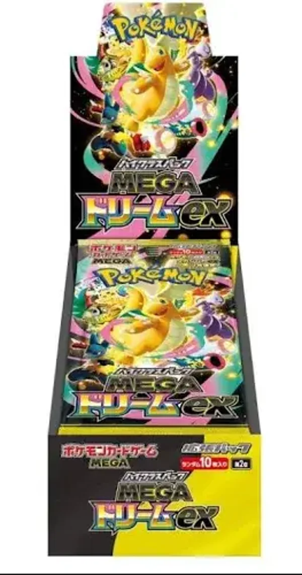 Pokémon Mega Dream Booster Display Japanese
