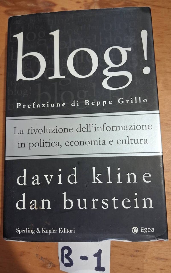 blog! - david kline dan burstein
