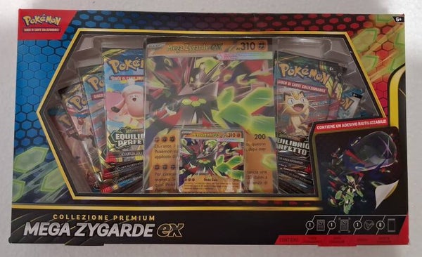pokemon collezione premium mega zygarde ex italiano