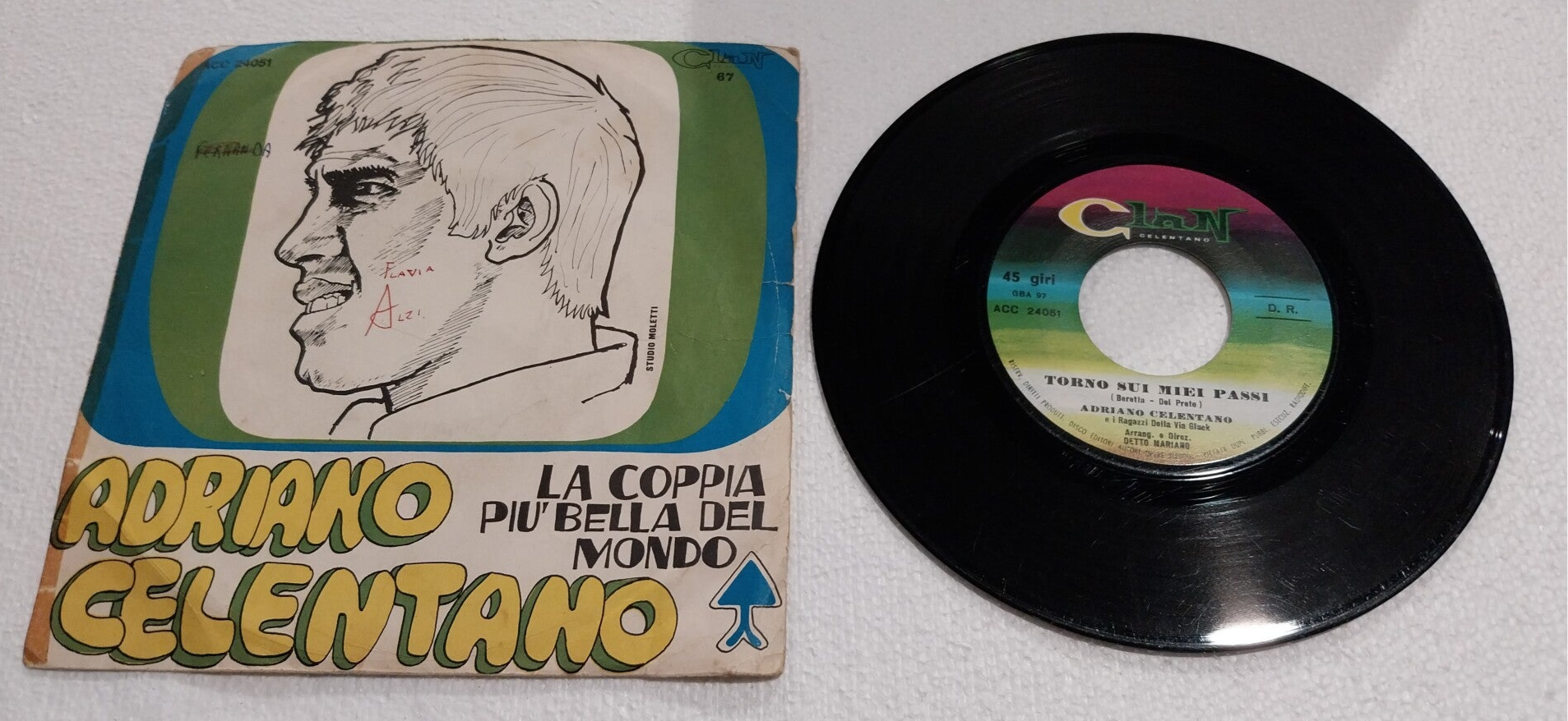 la coppia più bella del mondo / torno sui miei passi - adriano celentano