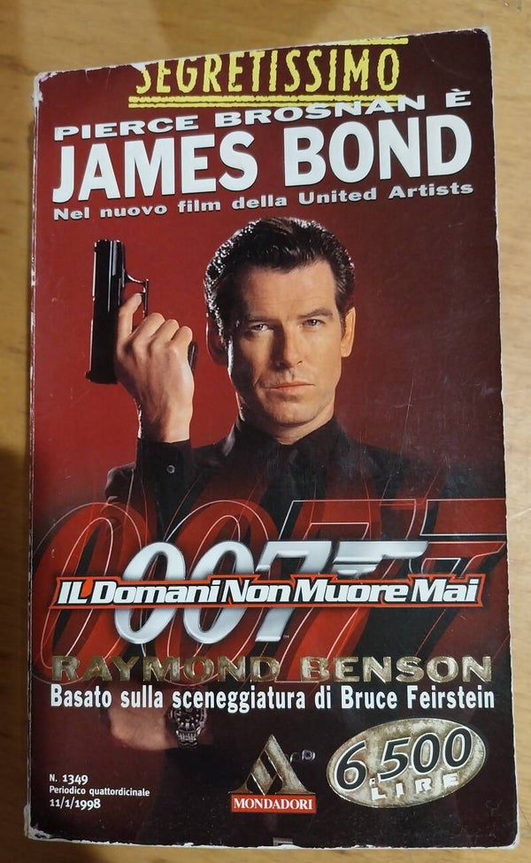 james bond 007 il domani non muore mai - raymond benson