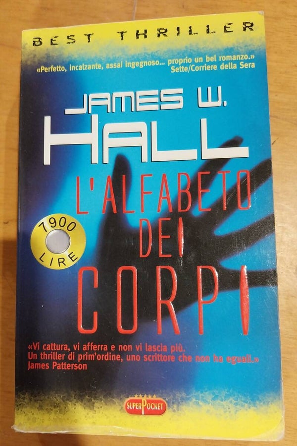 l'alfabeto dei corpi - james w. hall