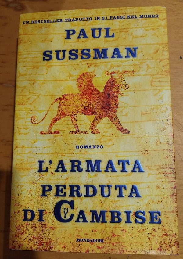 l'armata perduta di cambise - paul sussman